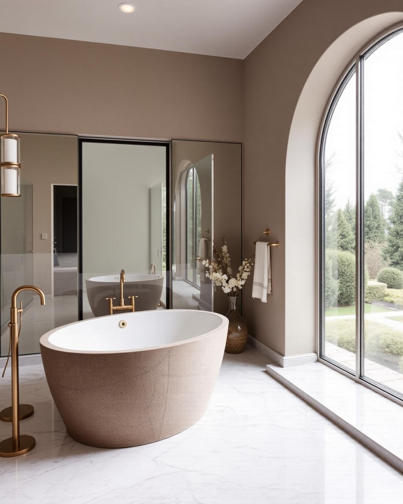 Spa-inspired primary bath